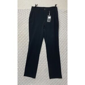 Levelwear Stephen Golf Pants Mens 30x32 Black Slim Straight Durable Stretch NWT